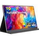Yodoit 15.6" FHD Portable Monitor with Speakers