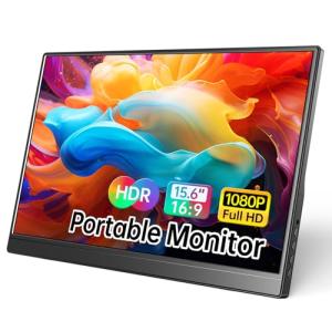 15.6" Portable 1080p USB-C HDMI Gaming Monitor