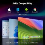 KYY X90D 15.6" Portable Laptop Screen Extension