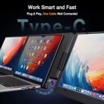 KYY X90D 15.6" Portable Laptop Screen Extension