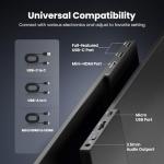 HONGO 15.6'' FHD Portable USB-C Monitor