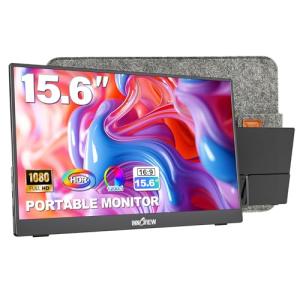 InnoView 15.6" 1080P Portable Monitor with Stand
