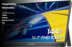 ARZOPA 16.1" Portable 144Hz Full HD Monitor