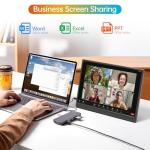 MNN 14" FHD Portable Monitor with Smart Cover