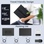 FLYTOCCA 16-Inch Portable FHD Monitor with Speakers