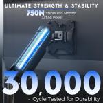 Adjustable Gas Spring Monitor Stand for 15-32 Inches