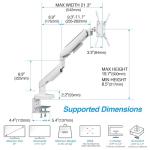 AVLT RGB Desk Mount for 17"-43" Monitors