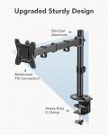 HUANUO Adjustable Single Monitor Mount for Desks
