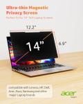 Acer Magnetic Privacy Screens for 14" Laptops - 2 Pack