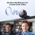 EMEET C950 4K Webcam for PC with Autofocus