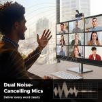 UGREEN 4K Webcam with Microphones and Autofocus