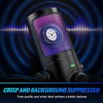 FIFINE USB Gaming Microphone and Headphones Set