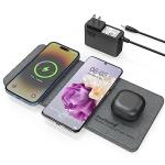 ZealSound Triple Wireless Charger - Ultra Slim Fast Charging