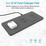 ZealSound Triple Wireless Charger - Ultra Slim Fast Charging