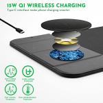WeYingLe Wireless Charging Mouse Pad with Phone Stand