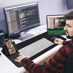 WeYingLe Wireless Charging Mouse Pad with Phone Stand