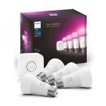 Philips Hue Smart Light Starter Kit with Bridge