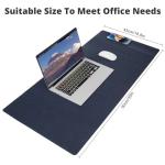 Hi-HONX Magnetic Wireless Charging Desk Mat - Blue