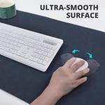 Hi-HONX Magnetic Wireless Charging Desk Mat - Blue