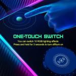 GIM RGB Wireless Charging Extra Large Mouse Pad