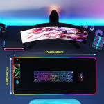 GIM RGB Wireless Charging Extra Large Mouse Pad