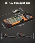 SABLUTE RGB Wired Gaming Keyboard & Mouse Set