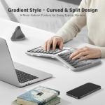 Wireless Ergonomic Keyboard and Vertical Mouse Combo