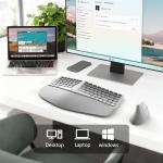 Wireless Ergonomic Keyboard and Vertical Mouse Combo