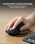 Ergonomic Wireless Keyboard and Mouse Combo