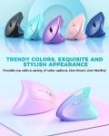 Lekvey Wireless Ergonomic Vertical Mouse - Rechargeable