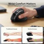 Acer Ergonomic Vertical Wireless Mouse for Right Hand
