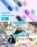 Lekvey Wireless Ergonomic Vertical Mouse - Rechargeable