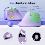 Seenda Rechargeable Vertical Ergonomic Wireless Mouse