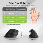 Acer Ergonomic Vertical Wireless Mouse for Right Hand