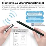 Ophayapen Smart Pen with Mini Notebook for Notes