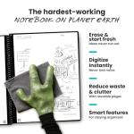 Rocketbook Core Executive Reusable Notebook, Black