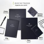 Rocketbook Core Executive Reusable Notebook, Black