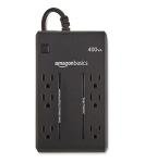 6-Outlet Surge Protector with 400VA Backup Power