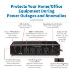 Tripp Lite 600VA Battery Backup and Surge Protector