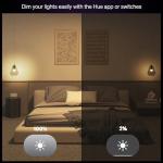 Philips Hue Essential Starter Kit: Bridge + 4 Smart Bulbs