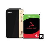 QNAP TS-264 2-Bay Desktop NAS with 4TB Storage