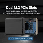 QNAP TS-464 4-Bay Desktop NAS with 12TB Storage