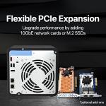 QNAP TS-464 4-Bay Desktop NAS with 12TB Storage