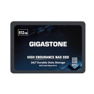 Gigastone 512GB NAS SSD Drive 24/7 Durable TLC High Endurance RAID Data Storage Network Attached Storage 2.5" SATA Internal Solid State Hard Drives