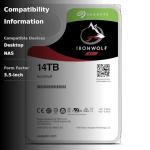 Seagate IronWolf 14TB NAS Internal Hard Drive