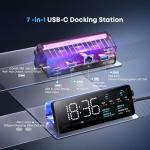 7-in-1 USB C Laptop Docking Station