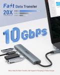Acer 10Gbps USB C Hub with 4 Ports