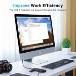 UGREEN 4-in-1 USB-C Hub with 10Gbps Speed