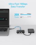 Anker 4-Port USB-C Hub for Fast Data Transfer