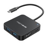 4K HDMI USB C Hub with 100W Power Delivery